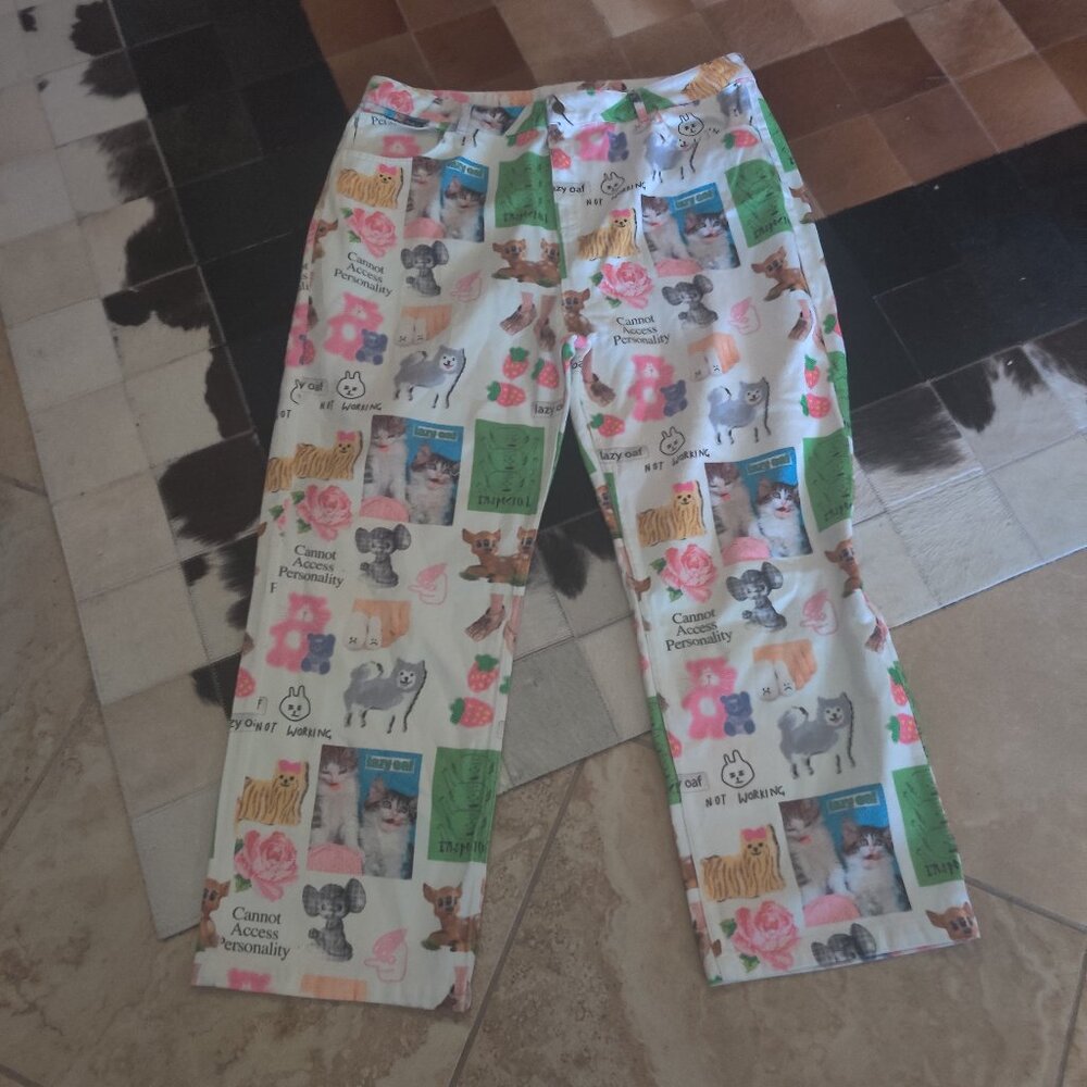 Lazy Oaf pants size 40 men 18 women New UNISEX